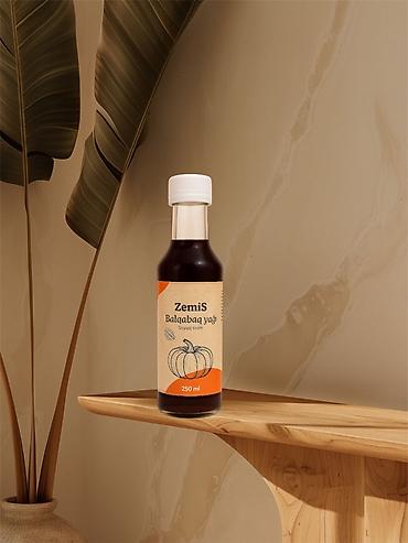yağlar: ZemiS Balqabaq yağı – soyuq sıxım, 250 ml - Tərkib: 100% balqabaq — 1