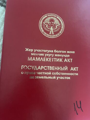 земельная доля: 6 соток, Кызыл китеп