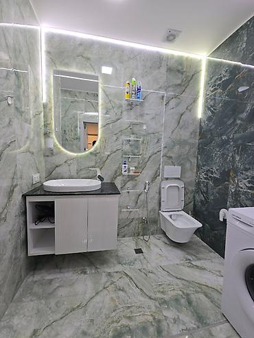 berde: Ağ Şəhərdə studio tipli 2 otaqlı mənzil kirayə verilir. - Ümumi sahə — 5