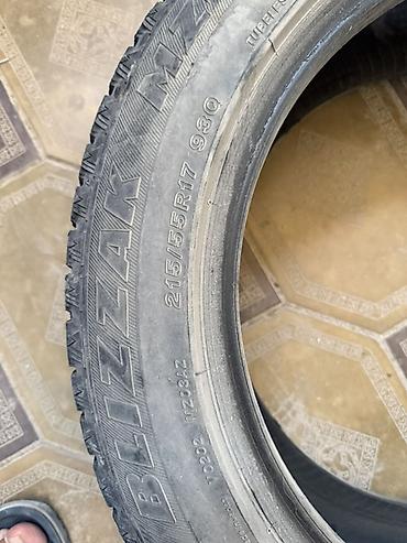 зимние балоны: Шины 215 / 55 / R 17, Зима, Б/у, Комплект, Легковые, Bridgestone — 4