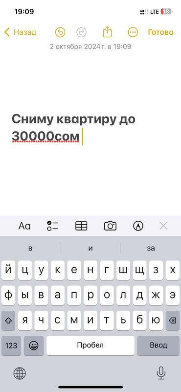 бишкек квартира сниму: 1 бөлмө, Менчик ээси, Чогуу жашоосу жок, Толугу менен эмереги бар