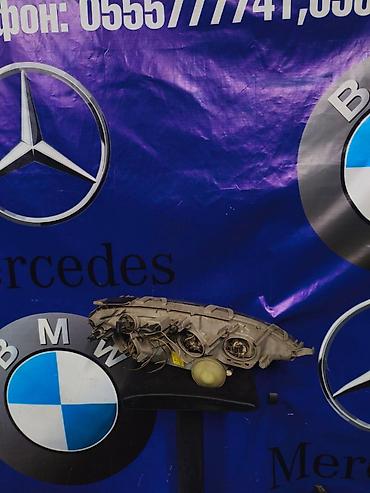 168: Передняя левая фара Mercedes-Benz 1998 г., Б/у, Оригинал, Япония — 2
