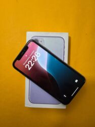 озу ddr4: IPhone 11, 64 ГБ, Көгүлтүр, Каптама, Куту, 73 %