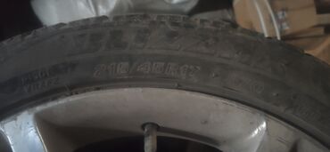 зимние шины на ниву 21214: Колеса в сборе 215 / 45 / R 17, Зима, Б/у, Комплект, Легковые, Литые, отверстий - 5