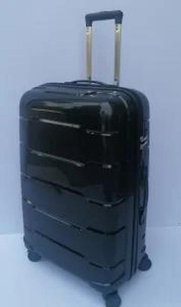 Putni koferi i torbe: Trod elni set kofera – siva boja, tvrda školjka - Set od 3 kofera — 24
