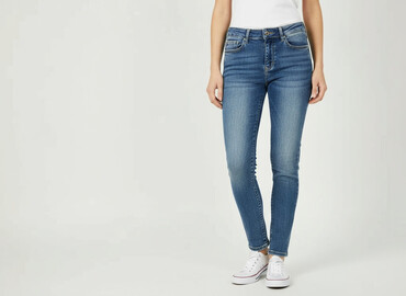 calvin klein jeans espadryle: Jeansy damskie, rozmiar S