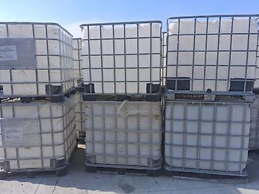 Baklar və çənlər: Bak, Plastik, 1000 l l, İşlənmiş, Ünvandan götürmə — 5