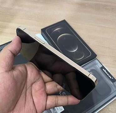 su c: IPhone 12 Pro, 256 GB, Qızılı, Zəmanət, Simsiz şarj, Face ID — 3