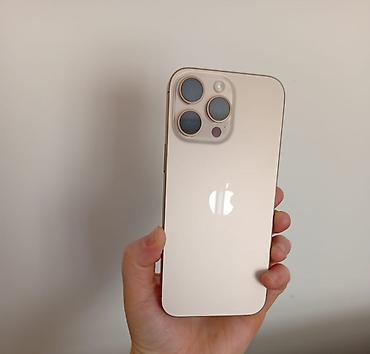 iphone mega max: IPhone 16 Pro Max, 256 GB, Qızılı, Face ID — 3