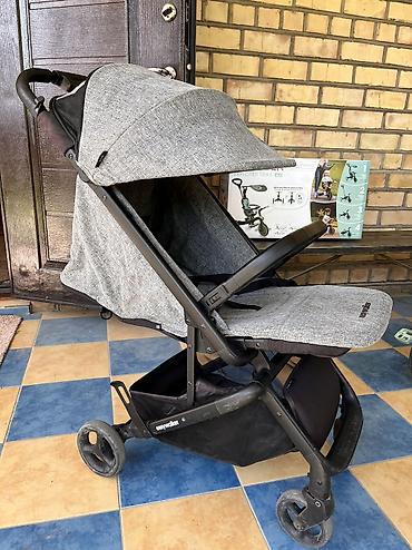 babywalker ходунки: Коляска, Easywalker, цвет - Серебристый, Б/у, Самовывоз — 1