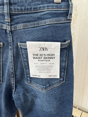 Səs kartları: Zara qadın. Yeni etiketli jeans şalvar
36 razmer 🩶 -da lalafo.az — 6 Səs kartları: Zara qadın. Yeni etiketli jeans şalvar
36 razmer 🩶 — 6
