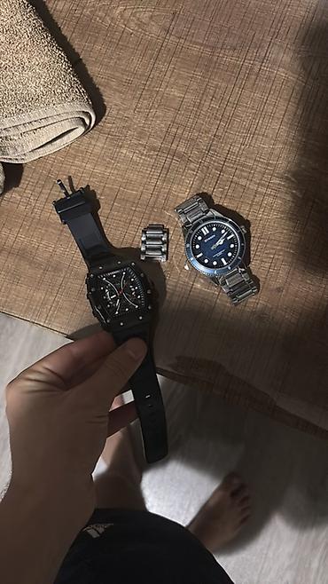 kredit qol saatlari: Curren kişi qol saatları – 2 model dəst 1) Curren idman/chronograph — 1