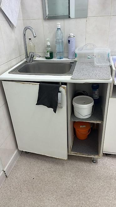 кресло жалалабад: Кеңсе эмереги комплекти, Колдонулган, ДСП, Өзү алып кетүү, түсү - Ак — 3