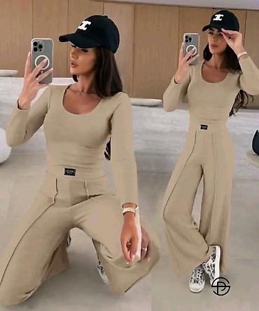 likra helanke: Komplet bluza dug rukav i donji deo trenerke. - Model uska bluza dugih — 1