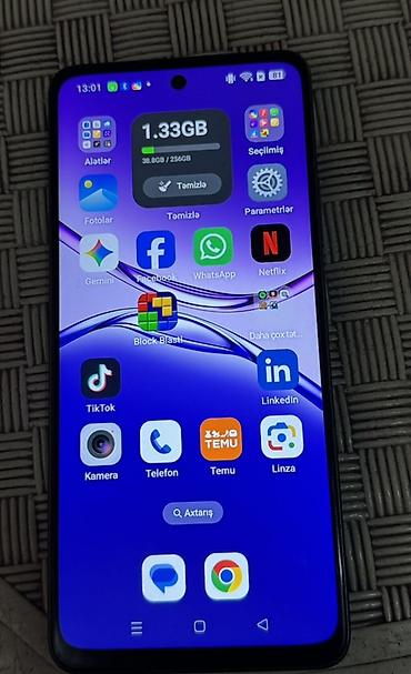 oppo reno 10 5g: Oppo A5 Pro, 256 GB, rəng - Boz, Barmaq izi — 2