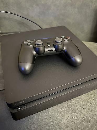 Satılır PlayStation 4 Slim 1TB. 🔹 Prosivkalı 🔹 İstədiyiniz oyunu