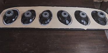 Dinamiklər və sabvuferlər: Avtomobil üçün tam audio paneli - Paneldə 6 ədəd Pioneer oval akustik — 3