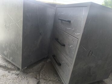 звонок домой: Кеңсе үчүн тумба, Жаңы, ЛДСП, түсү - Боз