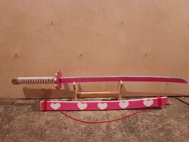 игрушечная катана: Японская катана из дерева С ножнами Ручная работа Все все сделано