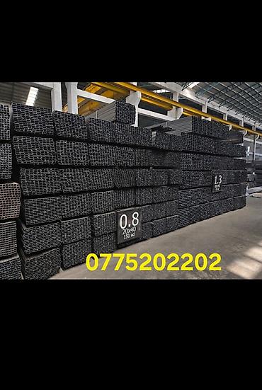 profil 40×40: Polad boru və profil borular Məhsul təsviri: - Yuvarlaq, kvadrat və — 2