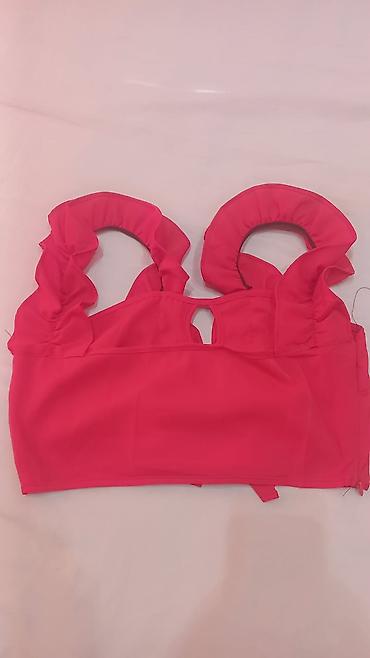 strap: Qadın top – volanlı qayçı kəsimli model - Dizayn: Ön hissədə iri — 2