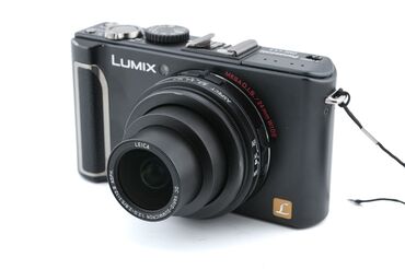 panasonic kx: Lumix lx3 üstündə bütün aksesuarları var üzərinə əlavə flaş