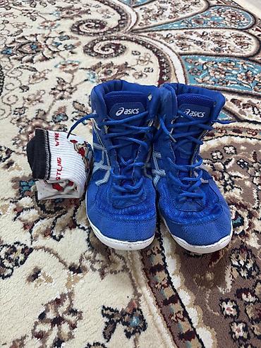асикс крос: Мужские кроссовки, 39, Asics, Б/у, цвет - Синий, Самовывоз — 3