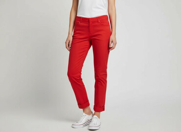 krótkie spodenki do grubych rajstop: Material trousers for women, size S