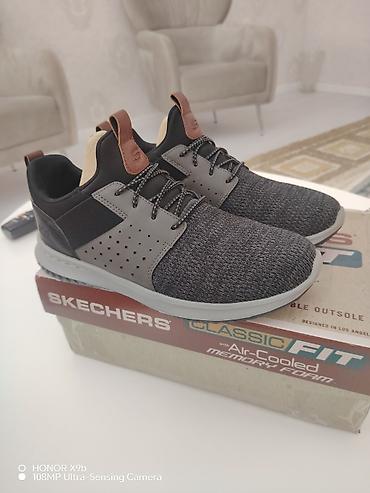 Krasofkalar və idman ayaqqabıları: Skechers kişi idman ayaqqabısı – Delson-Camden (Model: 65474/BKGY) - -da lalafo.az — 1 Krasofkalar və idman ayaqqabıları: Skechers kişi idman ayaqqabısı – Delson-Camden (Model: 65474/BKGY) - — 1