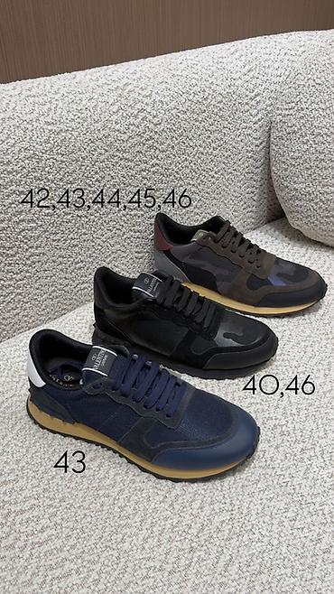 lux: Мужские кроссовки, 40, 41, 42, Valentino Garavani, Новый, Самовывоз, Платная доставка — 1