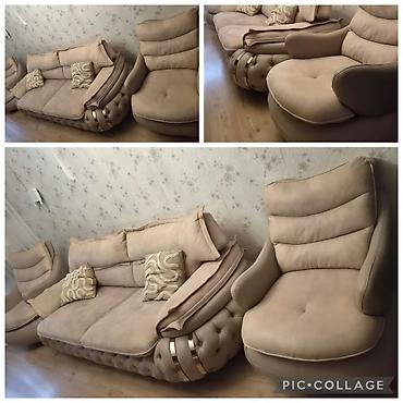 mebel materiali: Divan+kreslo satılır *1350 azn*.Bahalı divandı özüm 2300 almışam.Divan — 1