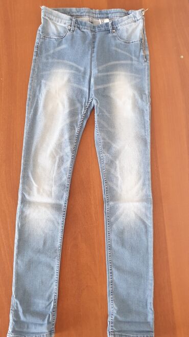 кожаные джинсы: Прямые