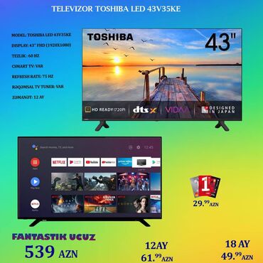 led h11: Yeni Televizor 43"