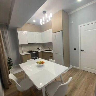 продажа квартира в бишкек: 1 комната, 43 м², Элитка, 9 этаж, Дизайнерский ремонт