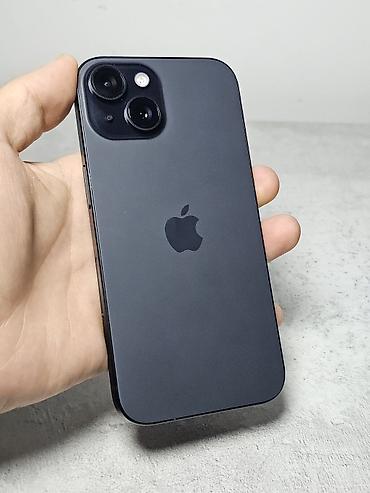 iphone xr osh: IPhone 15, Б/у, 256 ГБ, Черный, Зарядное устройство, Защитное стекло, Чехол, 85 % — 1