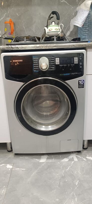 Paltaryuyan maşınlar: Paltaryuyan maşın Samsung, 7 kq, İşlənmiş, Avtomat, Ünvandan götürmə