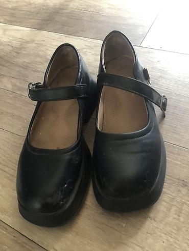 чёрный: Туфли Mary Jane, чёрные В хорошем состоянии, прочные, на плотной — 4