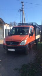 перевезти вещи: Услуги грузотакси - Бортовой грузовик Mercedes-Benz (двухрядная