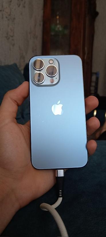 direksiyon set: IPhone 13 Pro, 128 GB, Sierra Blue, Face ID, Zəmanət, Sənədlərlə — 1