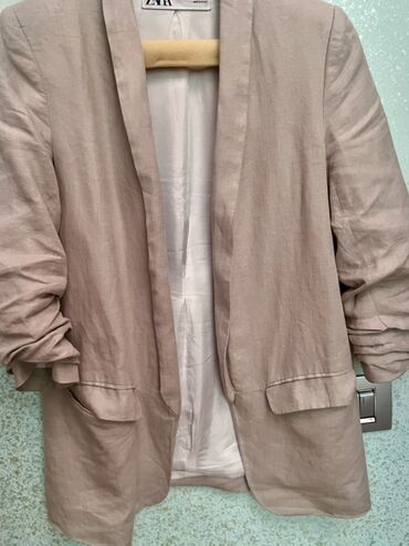Костюмы: Пиджак, Zara, Лен, S (EU 36)