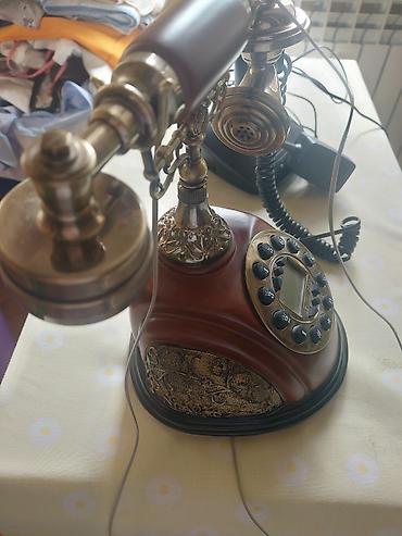 philips xenium e570: Retro tərzli stolüstü ev telefonu - Klassik/antik dizayn: bürünc — 1