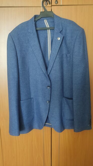 парная одежда: Костюм 8XL (EU 56), цвет - Синий