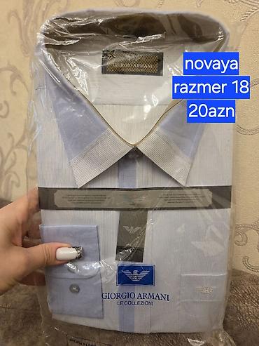 emperio armani: Köynək, 2XL, rəng - Ağ — 3