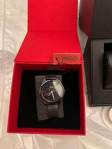 saatla: Yeni, Qol saatı, Hugo Boss, rəng - Qara — 1