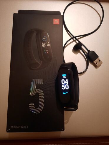 mi smart band 4: İşlənmiş, Smart qolbaq, Xiaomi, Bildirişlər, rəng - Qara