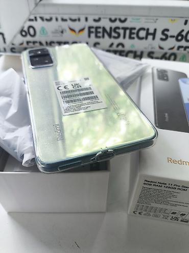 note 3: Redmi, Redmi Note 11 Pro, Б/у, 128 ГБ, цвет - Голубой, 2 SIM — 1