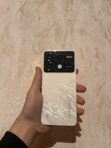 samsung a20 64gb: Poco X6, 256 GB, rəng - Ağ