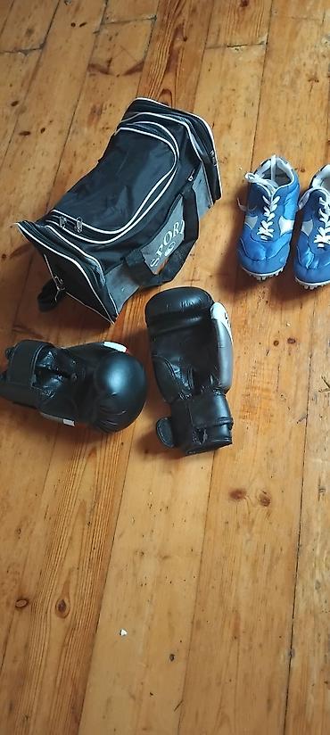 nike sumka: Boks elcekleri cantası idman ayaqqabları hamsı bir 10manata — 4