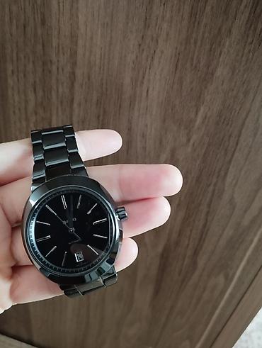 rado saat: RADO kişi qol saatı – klassik minimalist dizayn - Rəng: tam qara — 5