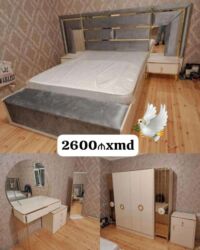 Dolablar: İkinəfərlik çarpayı, Dolab, Termo, 2 tumba, Yeni